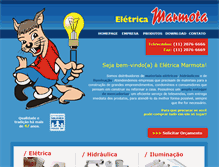 Tablet Screenshot of marmota.com.br